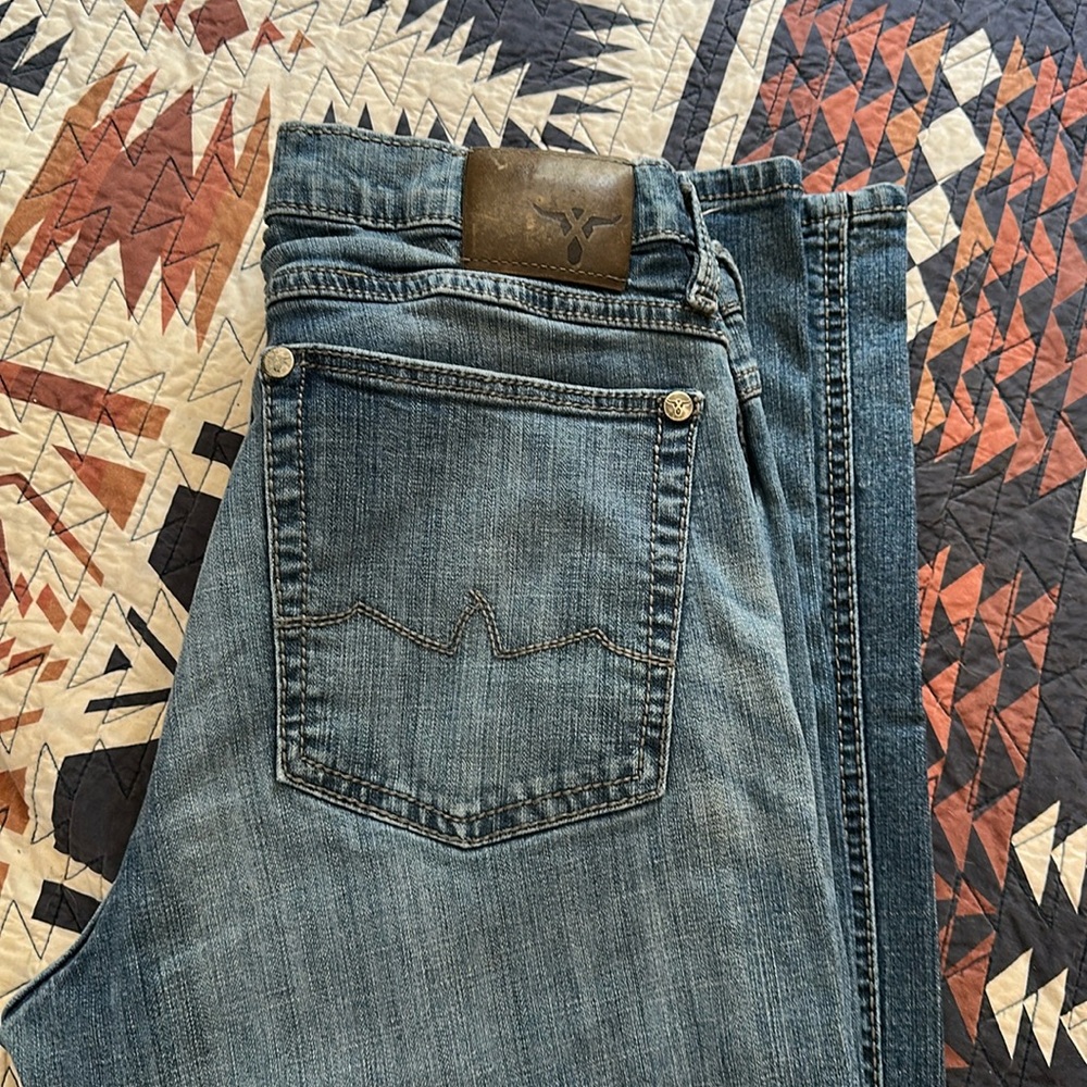 Men's Wrangler 20 X vintage style boot cut jeans